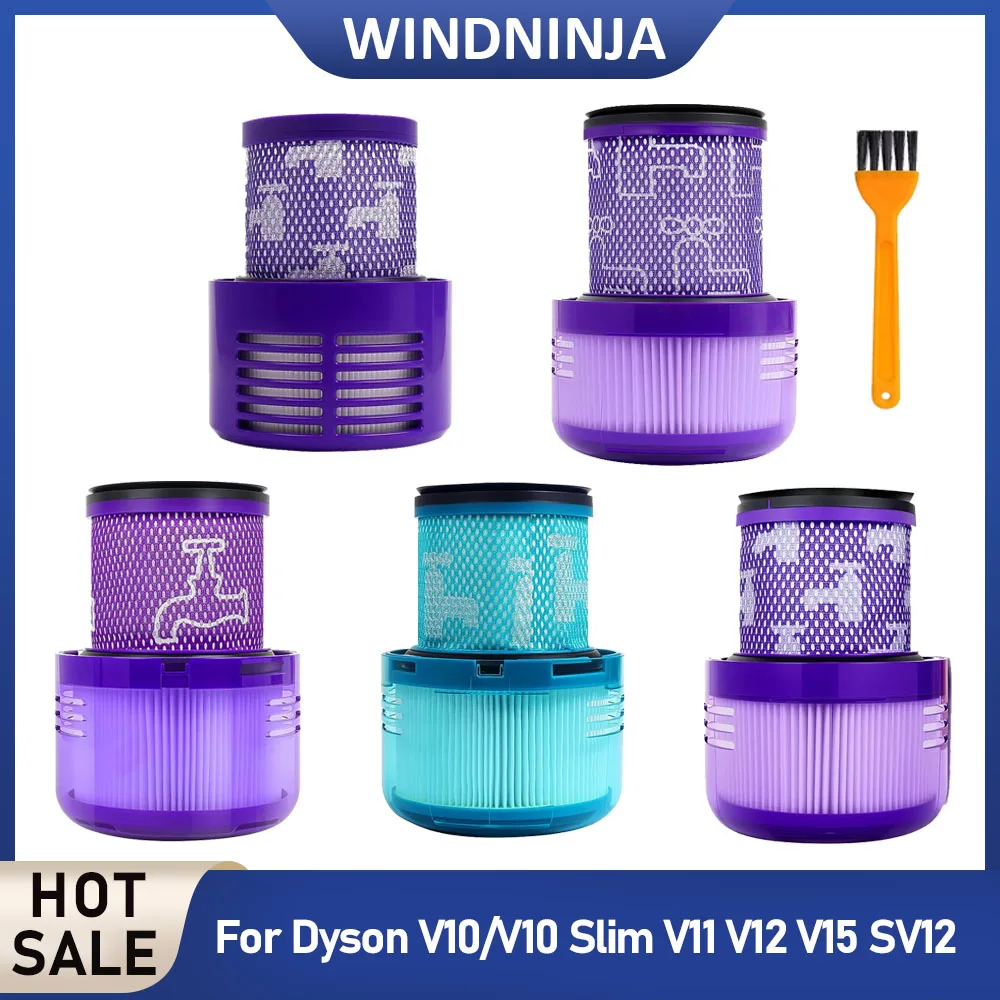 Filter Components of Various Models Fit for Dyson V10/V10 Slim V11 V12 V15 SV12 Vacuum Cleaner Replacement Post-Filter Parts