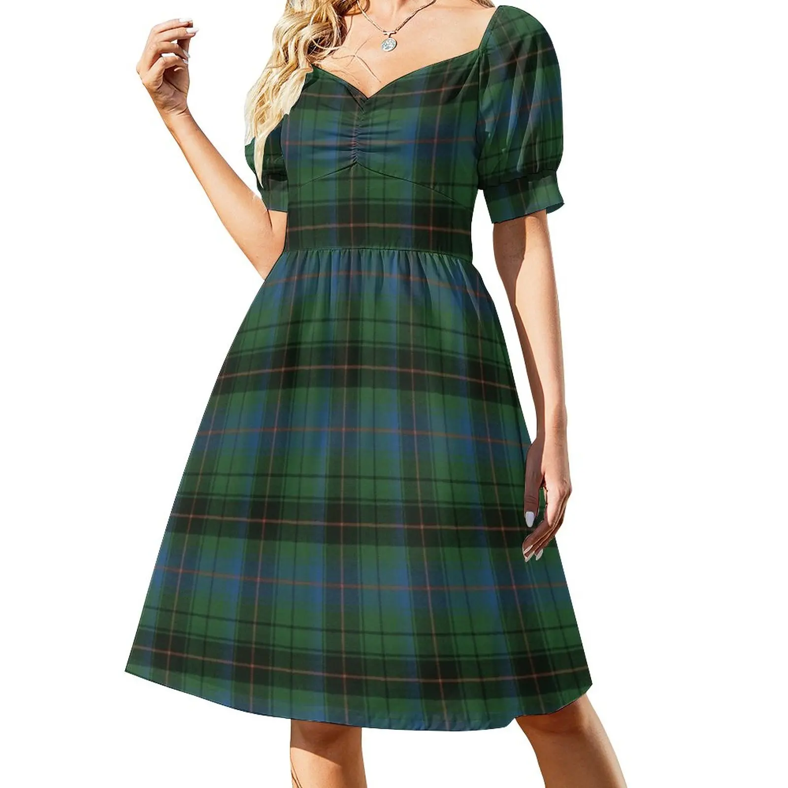 

Davidson Clan Ancient Tartan Dress women's summer dresses 2023 elegant and pretty women's dresses