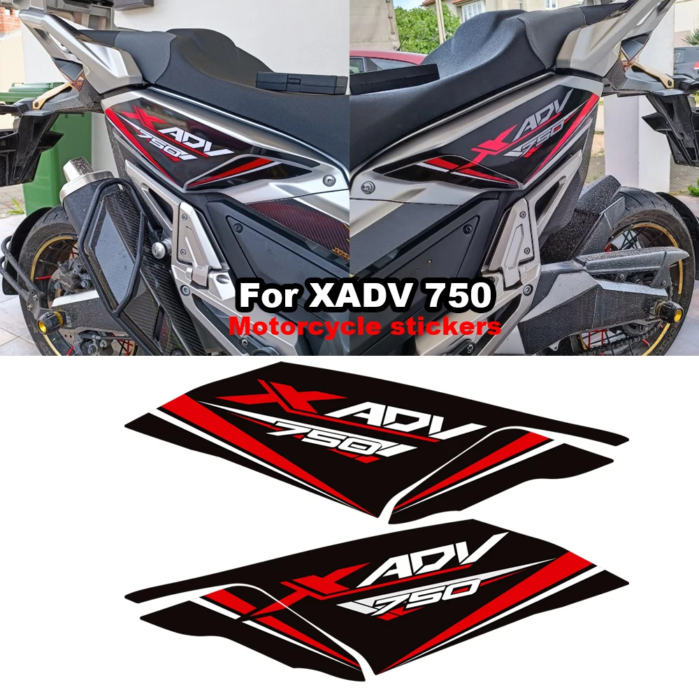 

Для Honda XADV 750 X-ADV 750 мотоцикла, боковая панель на лобовое стекло, накладка на бак, наклейки на крыло, комплект украшения, ПВХ