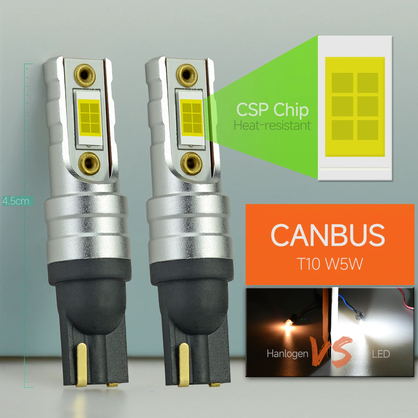 2Pcs Led T10 Bulbs …