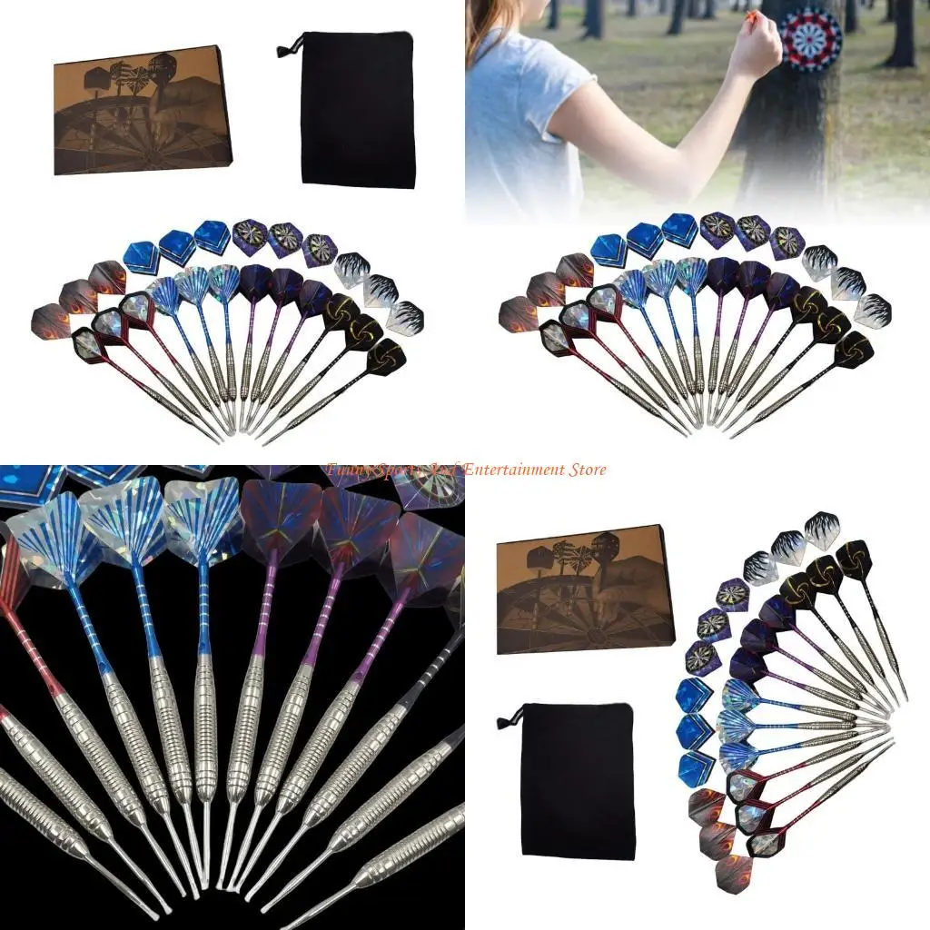 

C4DE 22 г металлические дротики с алюминиевыми валами для полета дротика, набор развлекательных инструментов для дартса