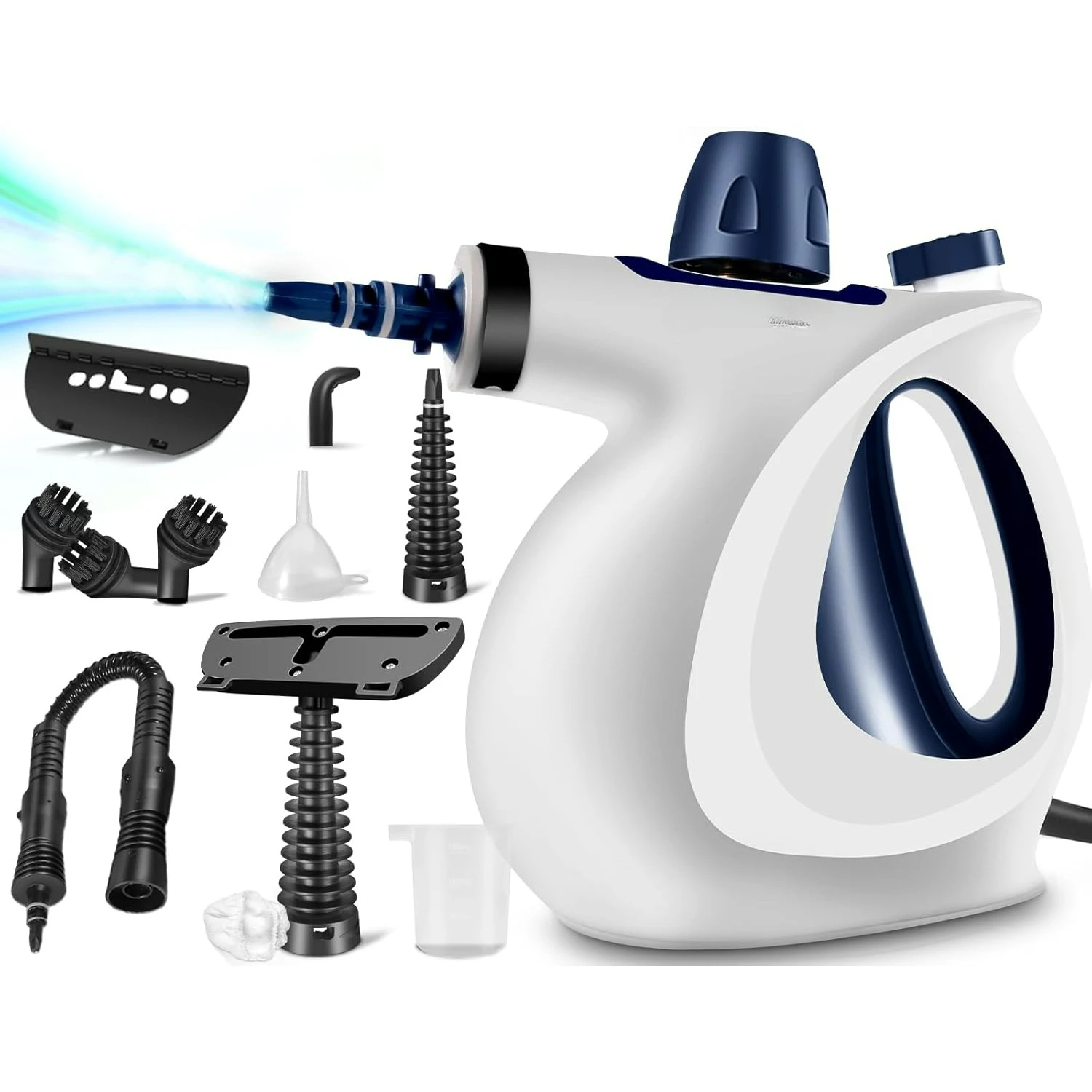 

Handheld Pressurized Steam Cleaner t, Multi-Surface Steamer for Cleaning, Upholstery, Car, Floor, Kitchen and More