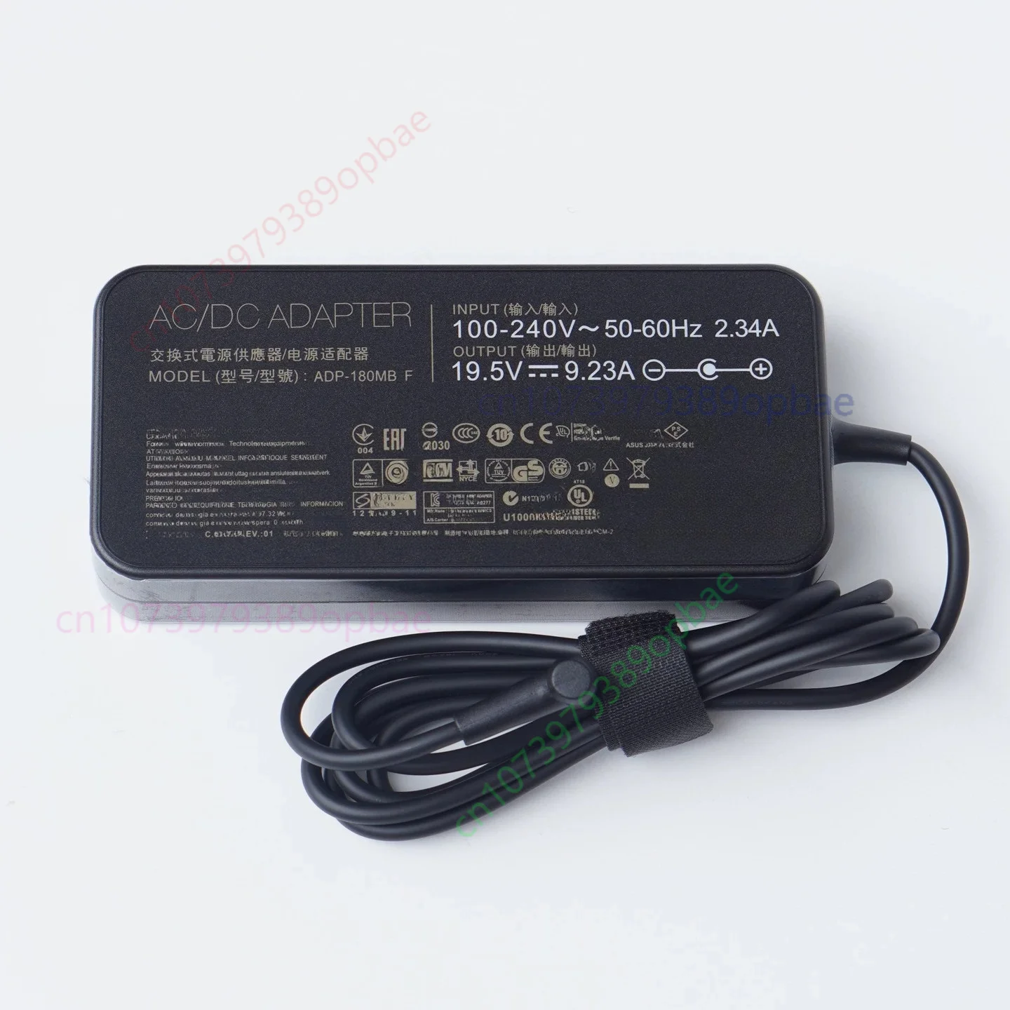 19.5V 9.23A 180W Power Adapter for ASUS FX60V FZ63V ZX60V FX86F Laptop