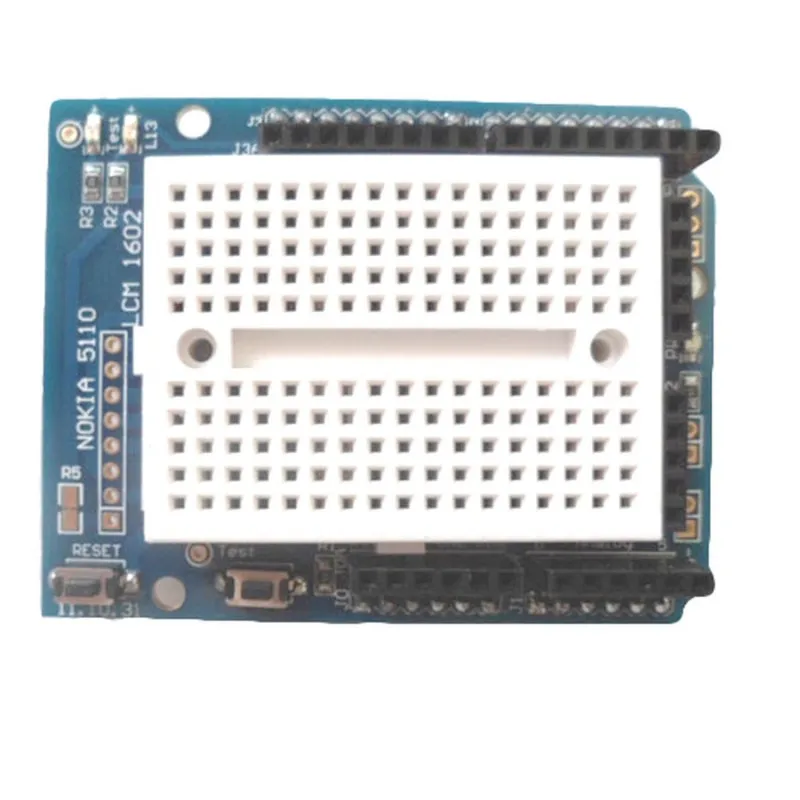 Prototyping Prototype Shield Protoshield With Mini Breadboard For Arduino