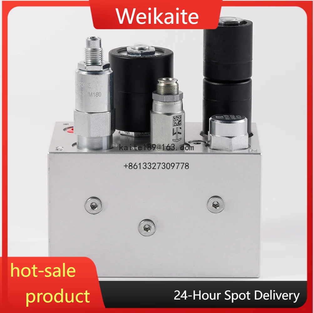 

12V Proportional Pilot Valve 20MPa Relief Pressure Switch Hydraulic Distributor Block with Directional Solenoid Valves