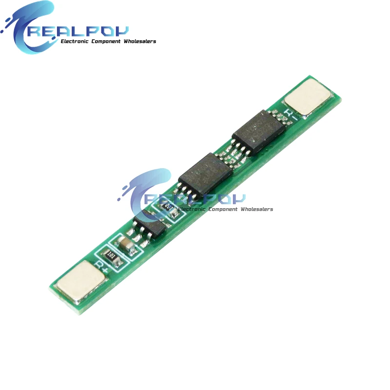 1S 3.7V 4A li-ion BMS PCM 18650 Battery Protection Board PCB for 18650 lithium ion li Battery Double MOS