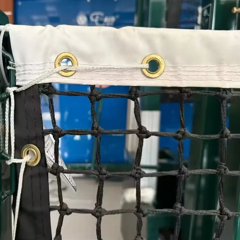 Hot-Selling Heavy Duty Polyethylene Sports Net for Badminton Volleyball Pickleball and Tennis Strong and Durable Court Equipment