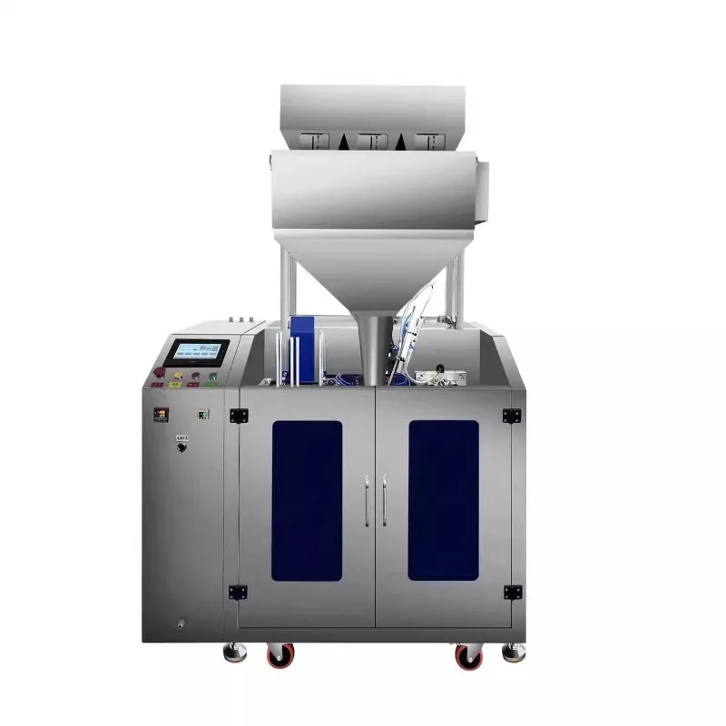 Bag-feeding granule packaging machine, prefabricated bag packaging machine, zipper bag packing machine