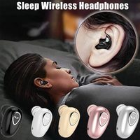 Mini Invisible Wireless Earphones Bluetooth 5.0 Headphone Handsfree In-Ear HIFI Stereo Call Headset TWS Earbud With Mic Earplugs
