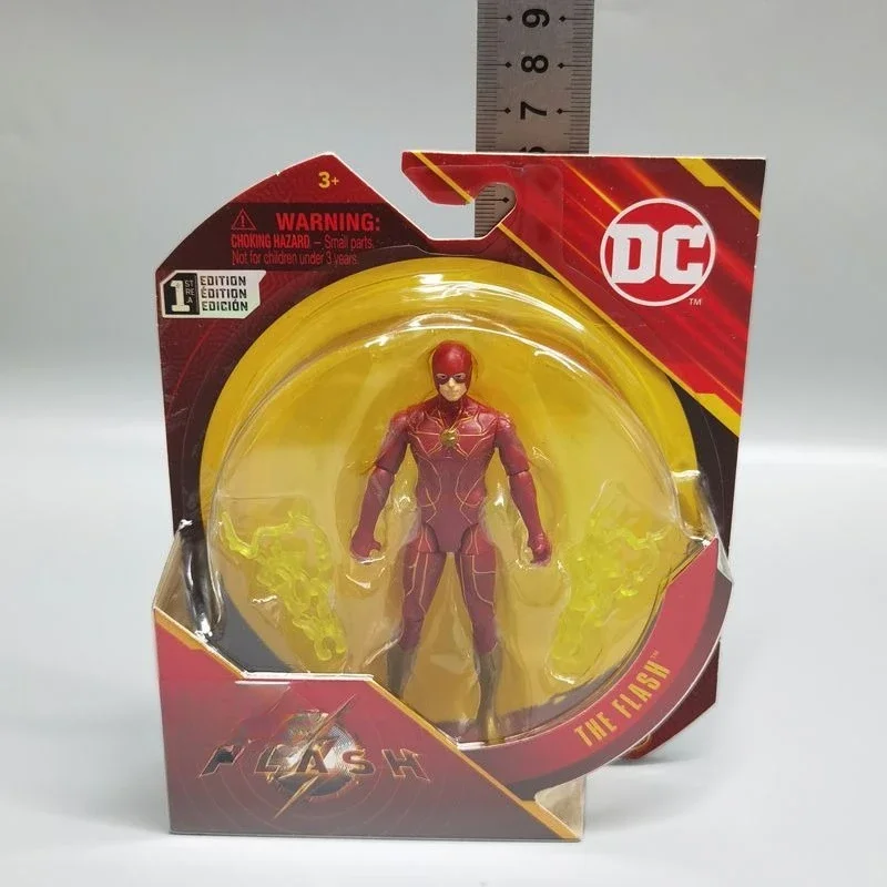 Figurka BeastKingdom Batman The Flash z kreskówki, personalizowana, kreatywna figurka anime, ruchoma figurka na stół, dostępna od ręki.