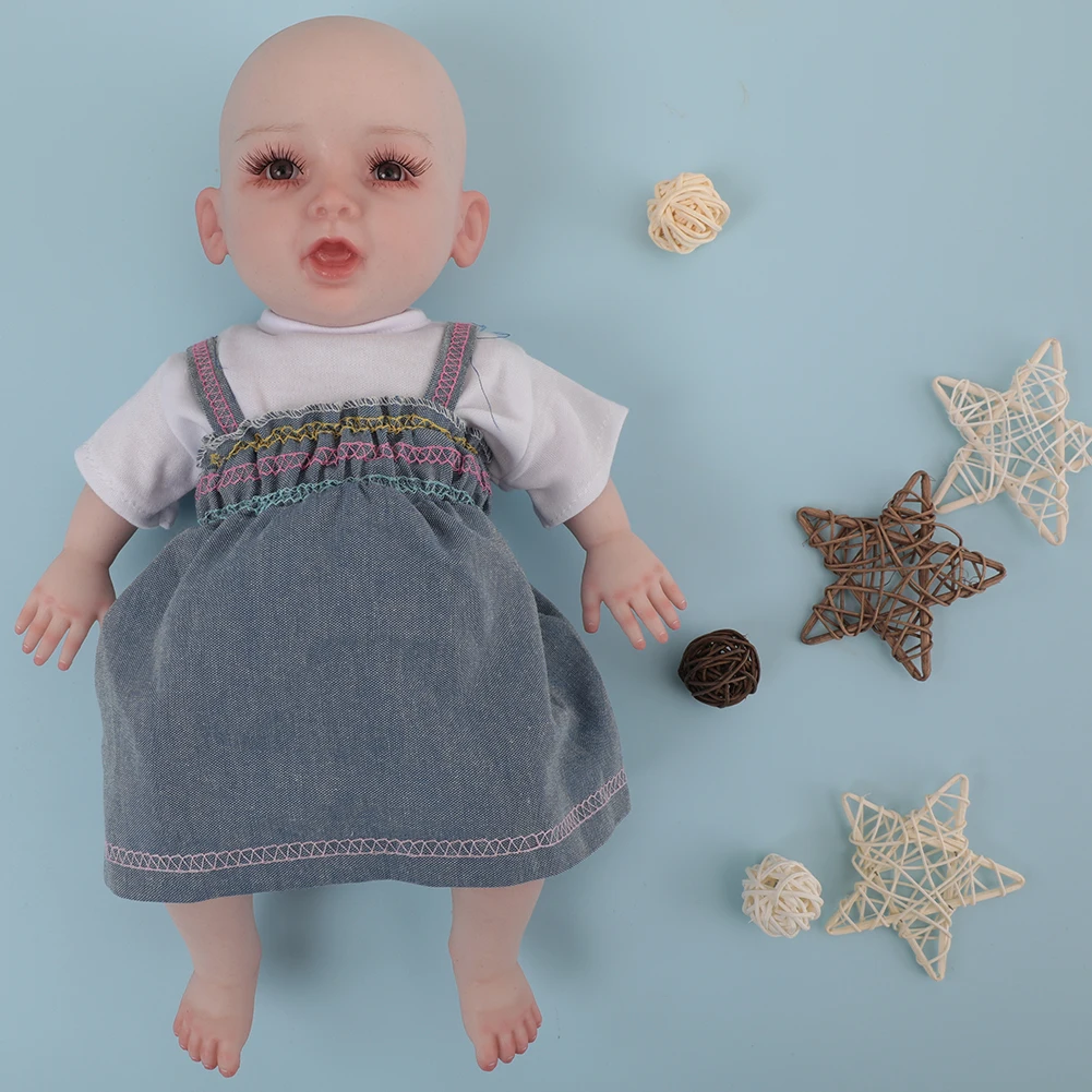 U-charmmore 14.5inch 1.6kg Full Body Silicone Bebe Reborn Doll 