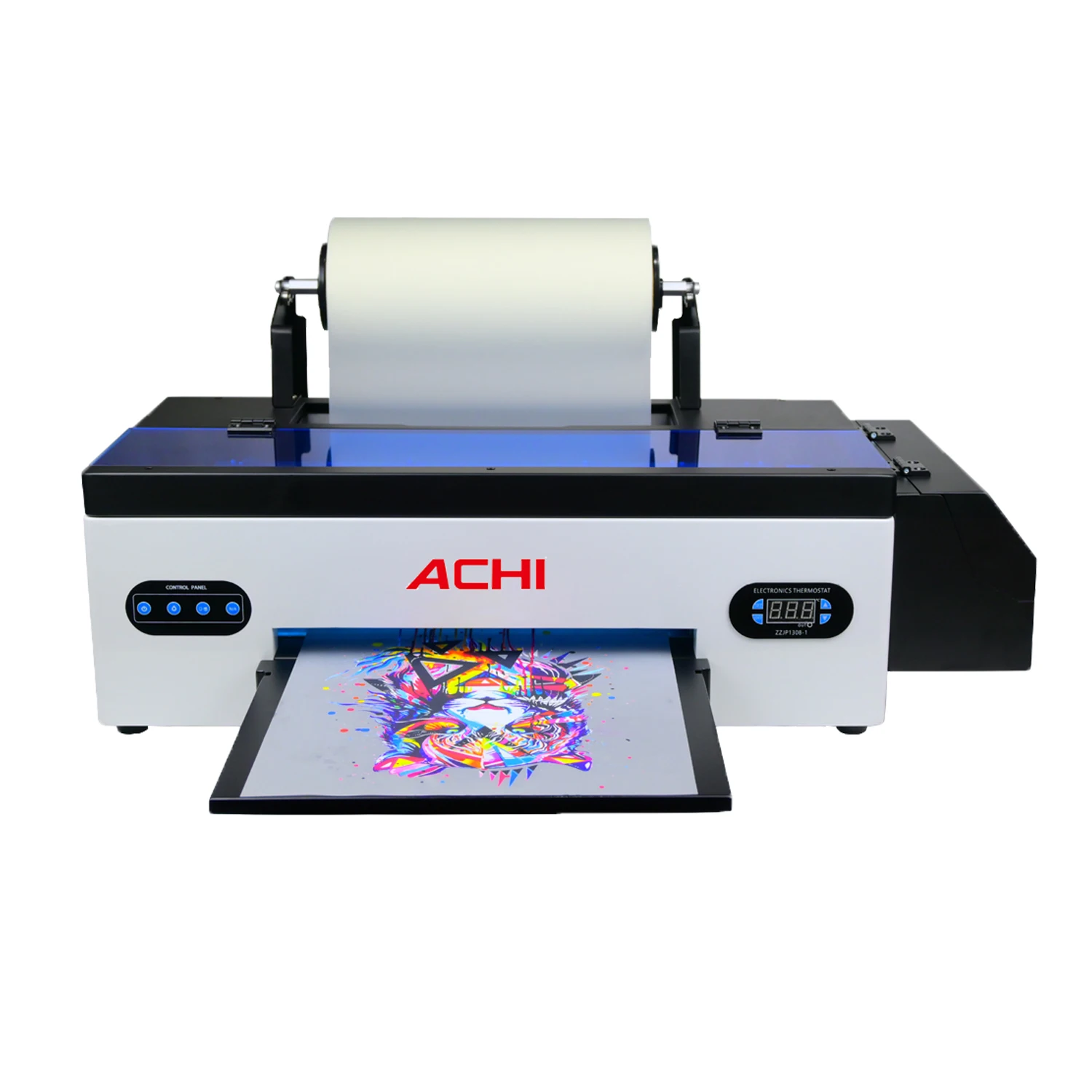 ACHI DTF Transfer Printer A3 DTF Printer T Shirt Printing Machine With Curing Oven for Clothes Hoodies Jeans Textile EU US Stock