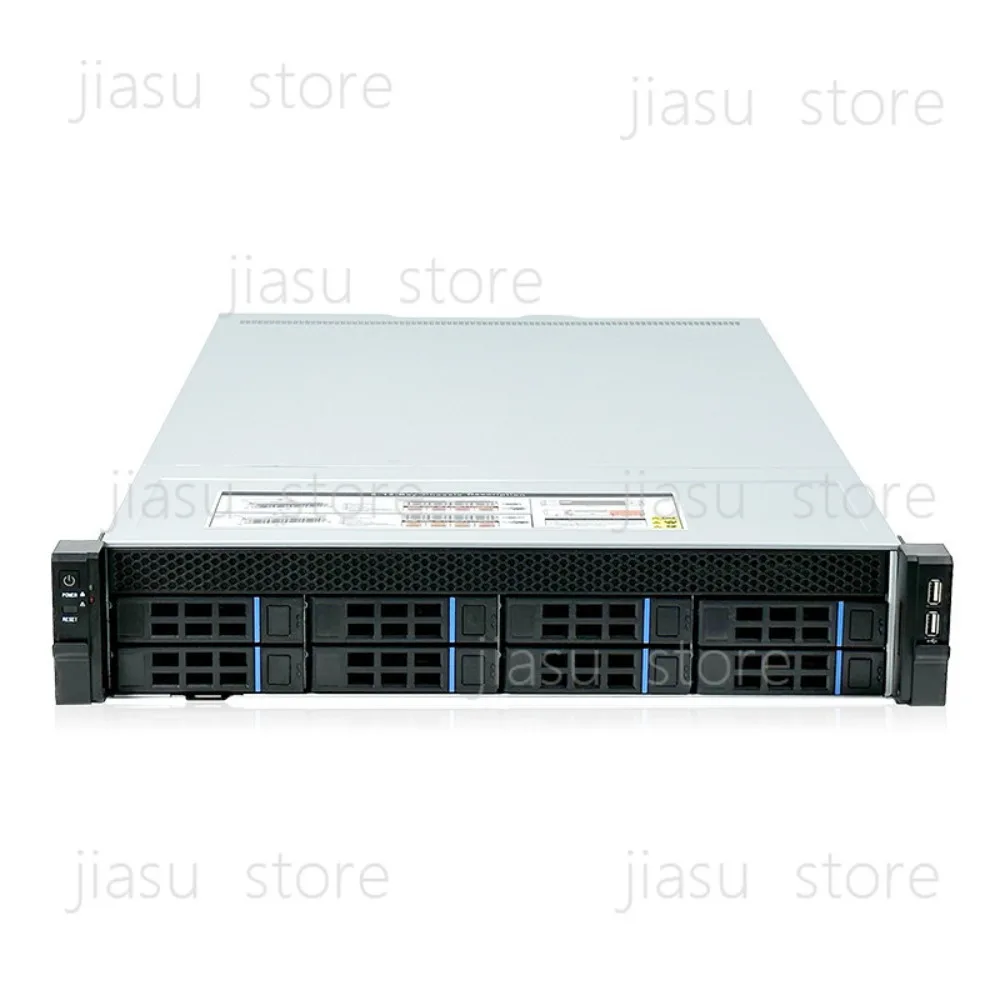 8 disks 12 disks 2U rack-mounted IPFS hot-swappable enterprise private cloud storage NAS multi-hard disk server chassis