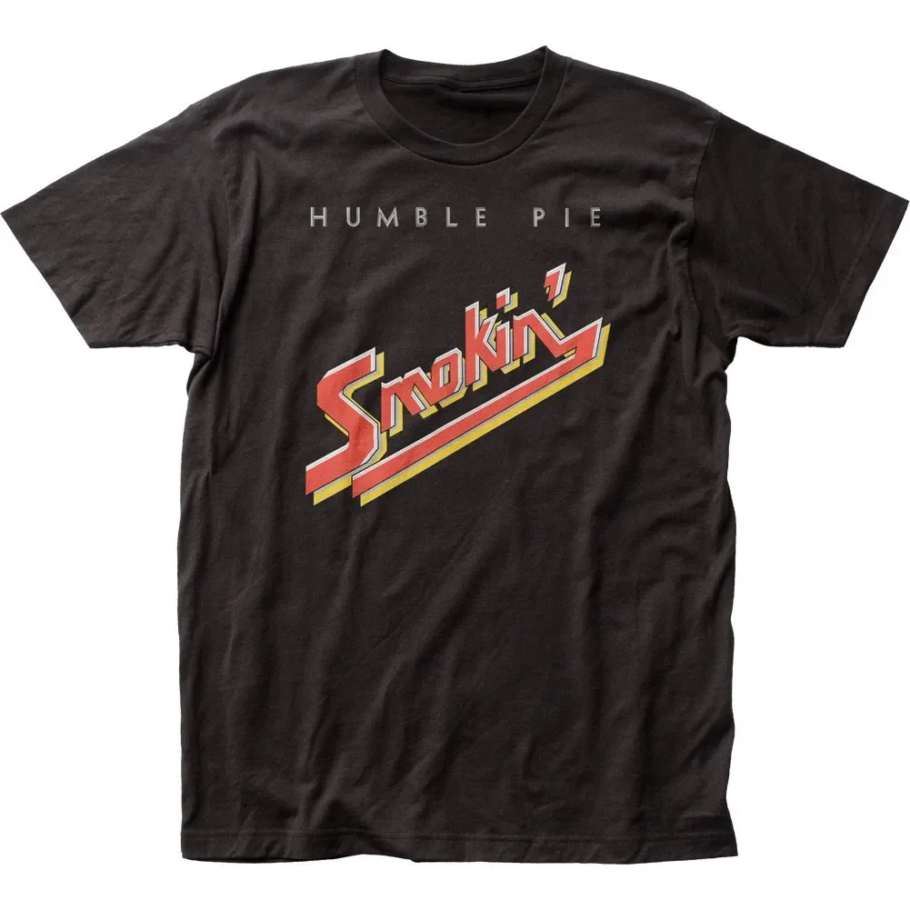Humble Pie Smokin Mens T Shirt Music Classic Concert Rock Band Tee New Black
