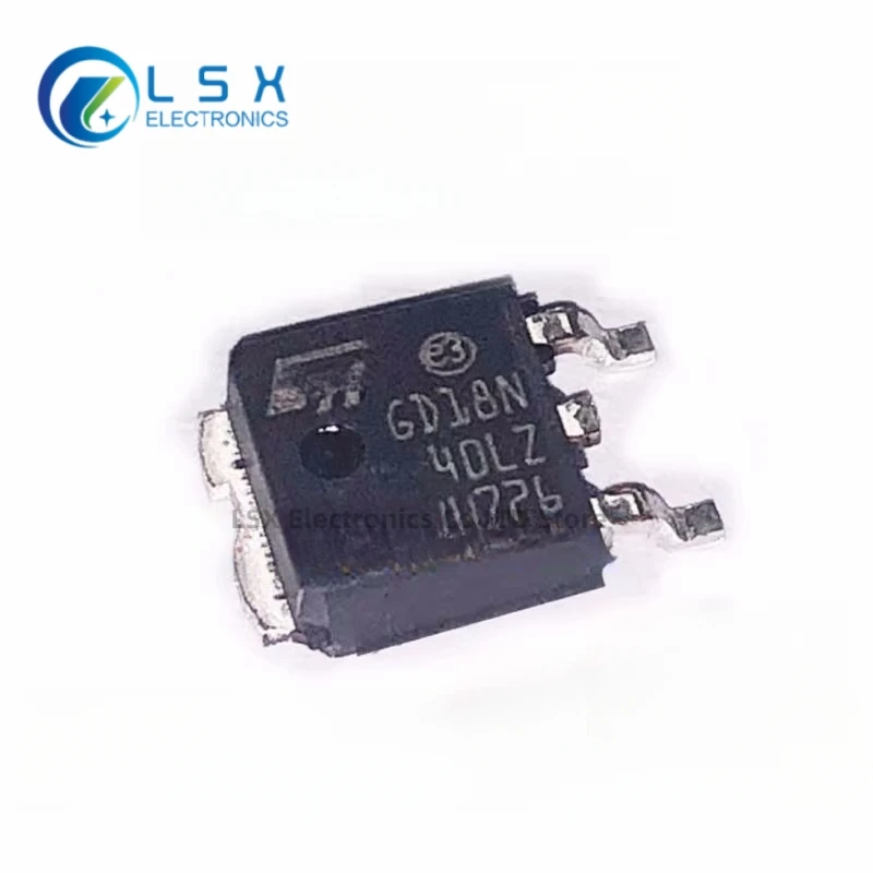 10PCS STGD18N40LZT4 Brand New Stock GD18N40LZ TO-252 Chip Field Effect Tube IGBT