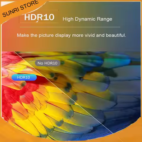 SUNRI-Smart TV Stick TV Box Android10 ATV H313 Dual 2.4G/5G Wifi Support 4K Video Mini TV Box Portable Player