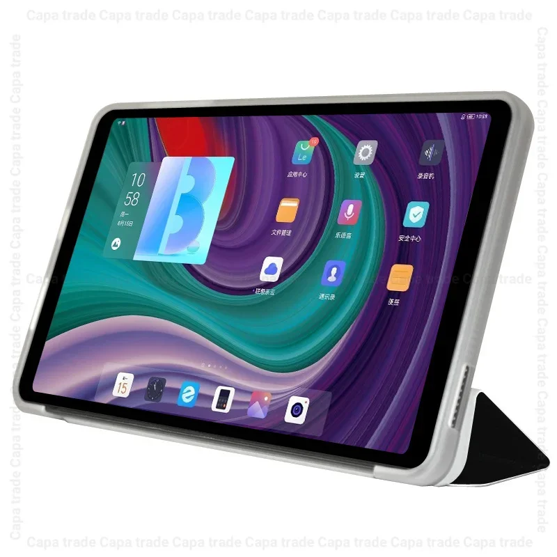 Funda For Alldocube iPlay60 iPlay 60 Mini Pro Turbo 8.4" Tablet PC Slim Tri-Folding Stand Cover Case with TPU Back Shell