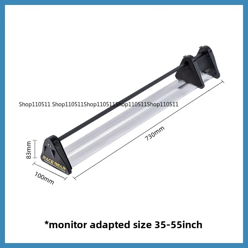 مجموعة RACEBEAR 500 مم/19.7 بوصة خالية من الحافة (زوج واحد من الإصدار القياسي) لشاشات 21-35 بوصة موصل متكامل على حدود الشاشات المنحنية #2