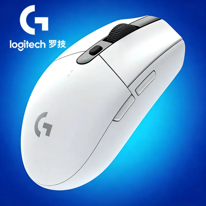 

Logitech G305 Wireless Dual Mode Office Gaming Mouse, available in black, white, purple, and blue to choose from, featuring the