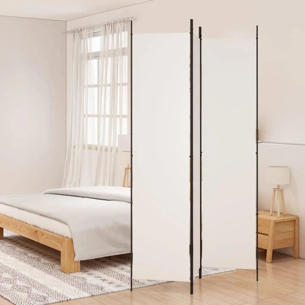 

3-Panel Room Divider, Folding Partition Privacy Screens, Freestanding Fabric Room Panel, Portable Folding Room Divider W