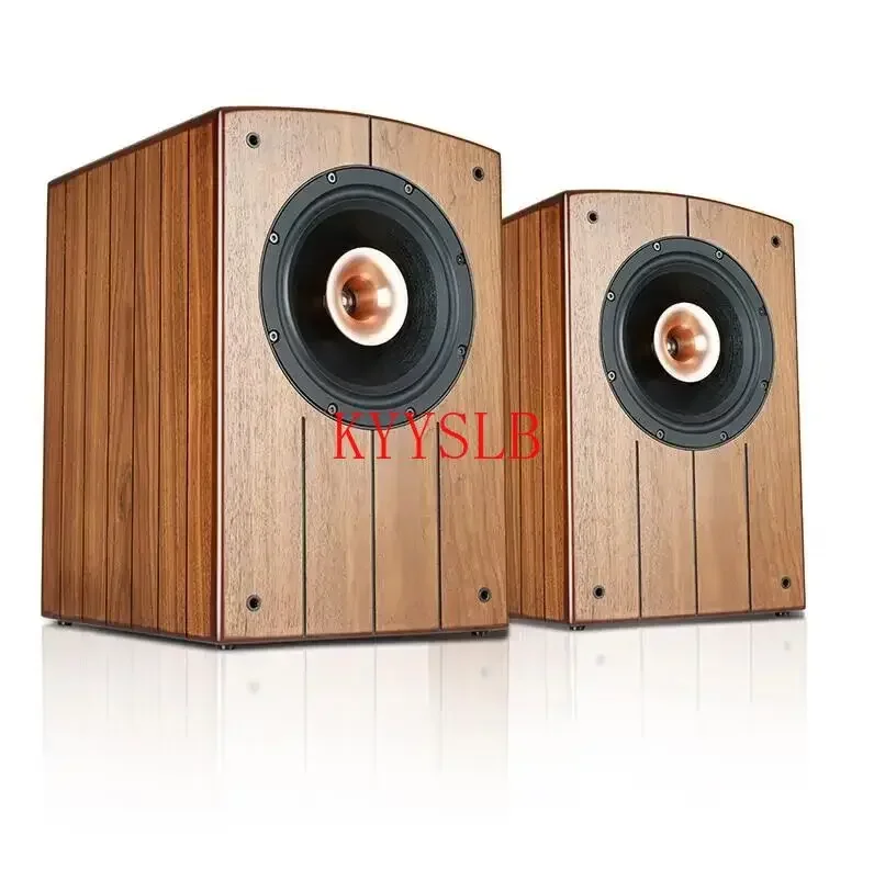 Altavoz de estantería Coaxial HiFi de 100W y 8 pulgadas, altavoz pasivo para fiebre, graves de alta potencia para el hogar, altavoz de escritorio de alta fidelidad