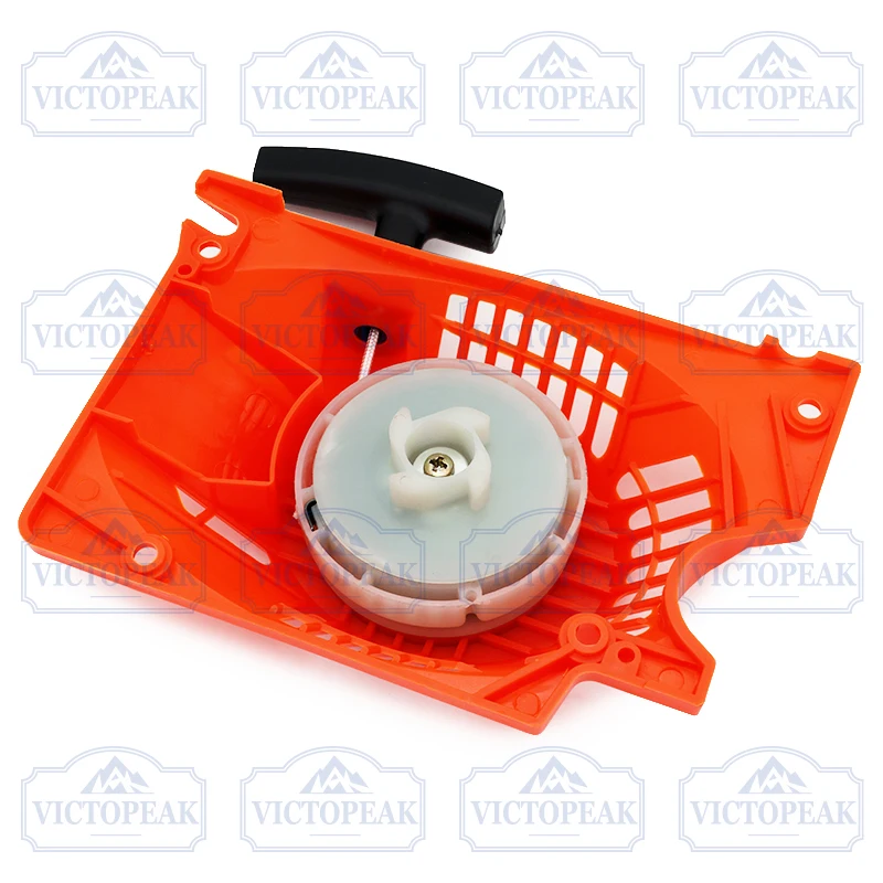 Garden Tool Parts Accessories Double Spring Hand Pulled Recoil Starter Kit for 58cc 52cc 45cc Chainsaw