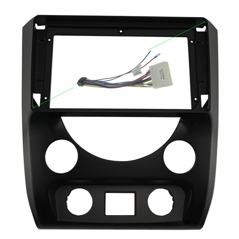 

9inch Car Radio Fascia For Ssangyong Rexton 2013-2016 car radio Frame Kit Adapter Face Panel Frame Trim Dashboard cable