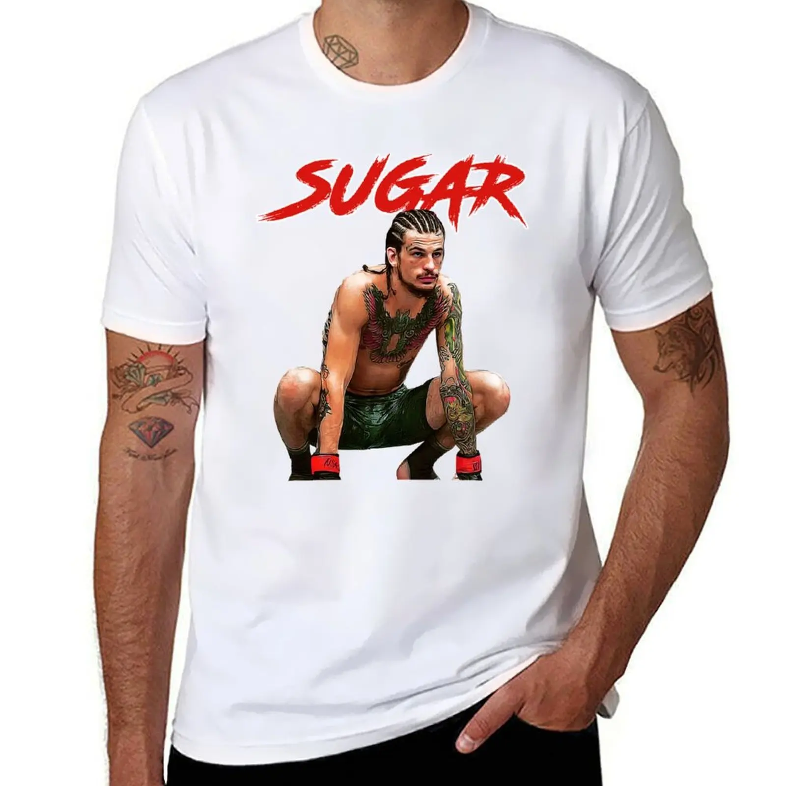 

Sugar Sean O'Malley T-Shirt cotton t shirt man cotton tshirt 100% T-Shirt