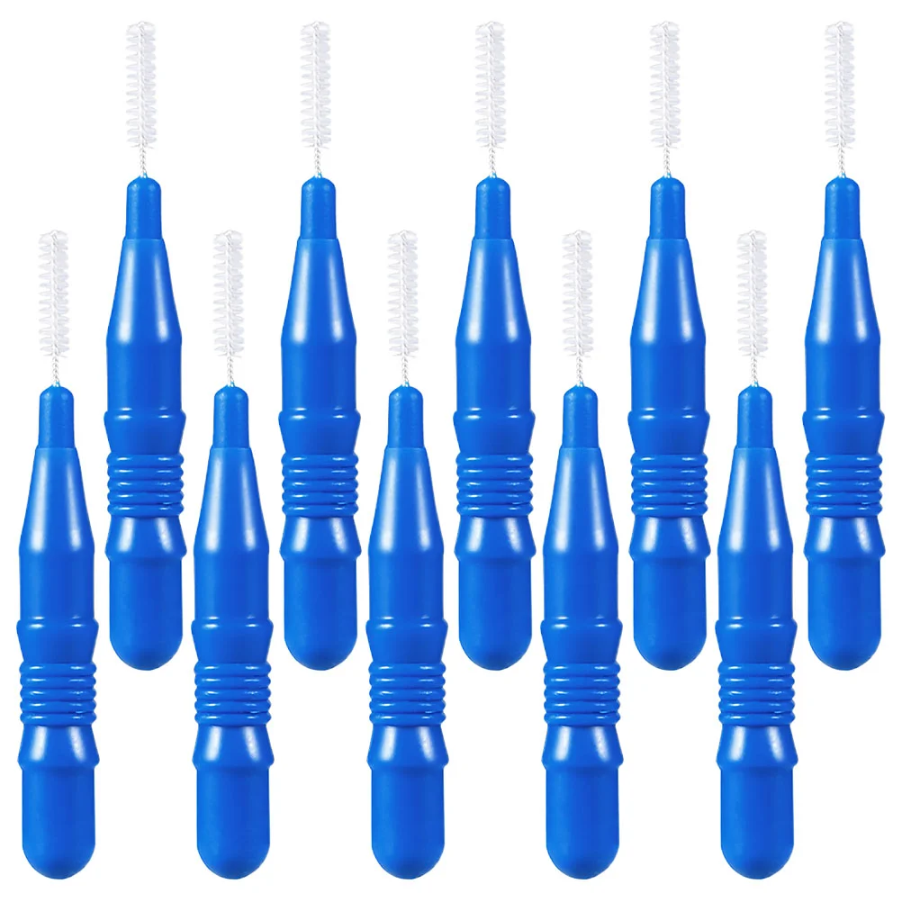 50 pçs escova interdental dentes acessório higiene palito durável fio dental acessórios plástico oral