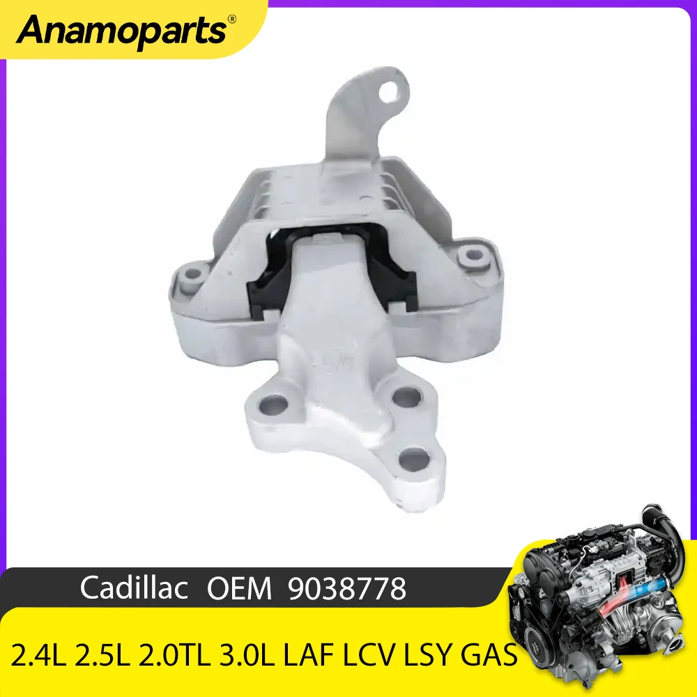 Engine Part Trans Motor Mount set Fit 2.0 2.4 2.5 3.0 L T L4 V6 LAF LCV LSY LTG GAS For 2011 BUICK GL8 S 2.0T 2.0L 3.0L 9038778