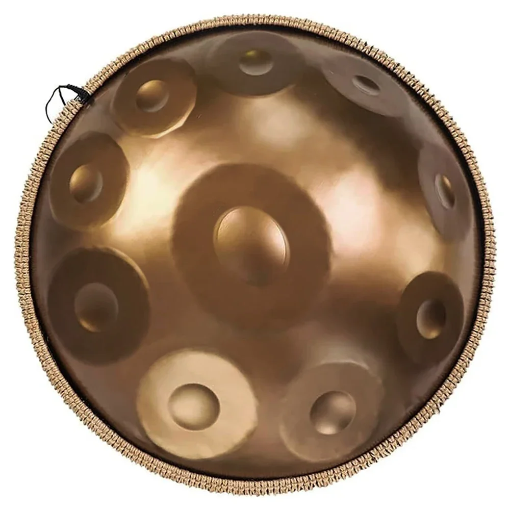 

Professional 10 Tone 432 Hz 22 Inch Steel Hand Pan Percussion Tambourine with Special Tote Bag Mallet Hand Drum Stand Wipe