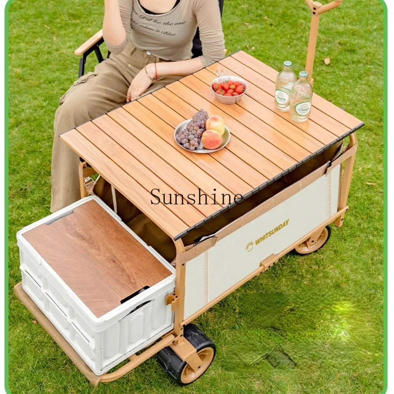 Foldable Cart Camp Picnic Large Station Wagon