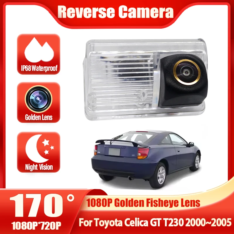 Car Rear View Reverse Backup Camera For Toyota Celica GT T230 2000~2005 Reversing Camera For Parking HD Night Vision
