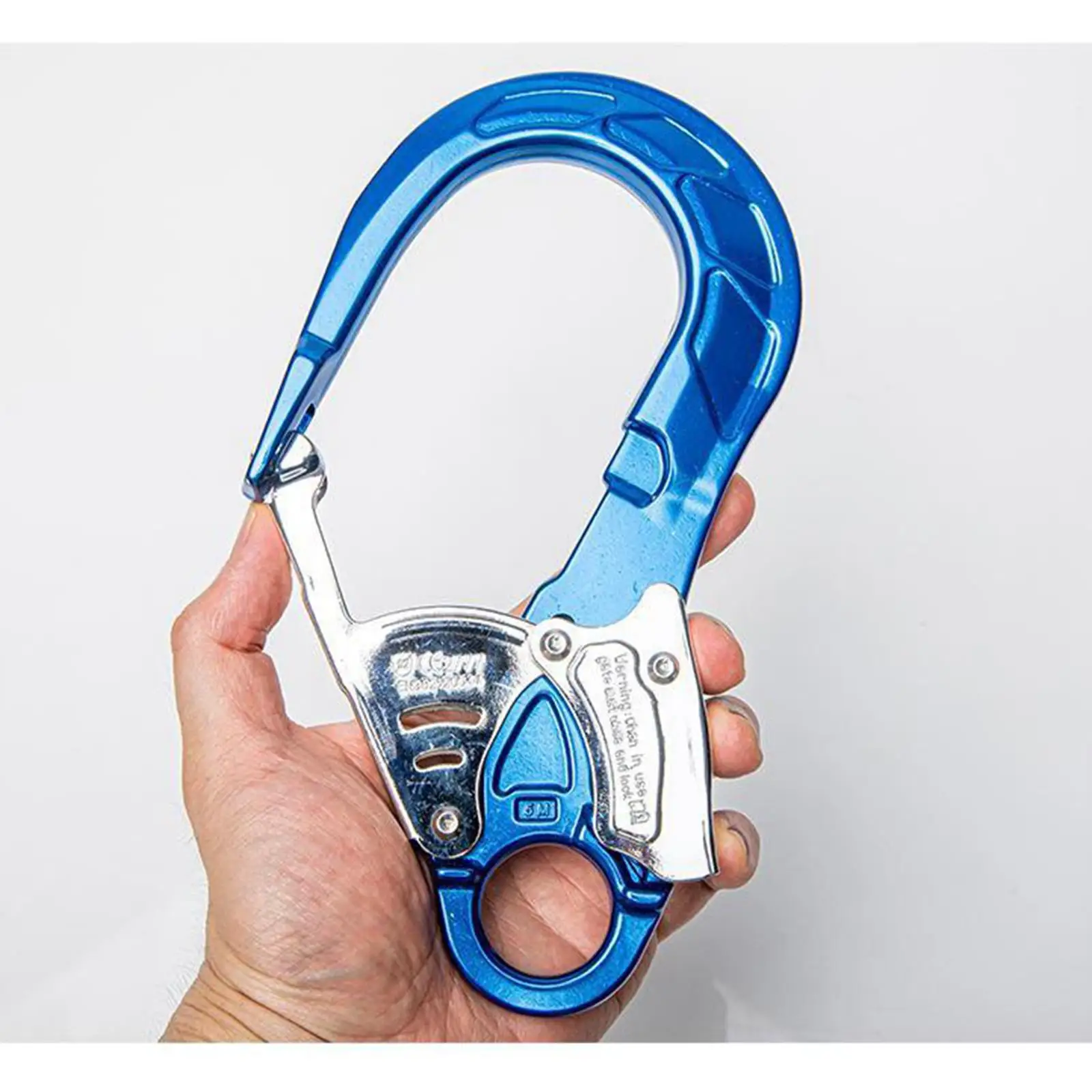 23KN Rock Climbing Carabiner Scaffolding Spring Locking Snap Clip Hook Outdoor