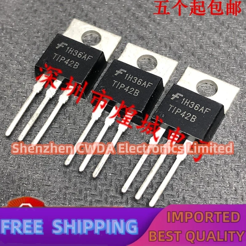 10PCS-20PCS  TIP42B  TO-220 80V 6A   In Stock Can Be Purchased