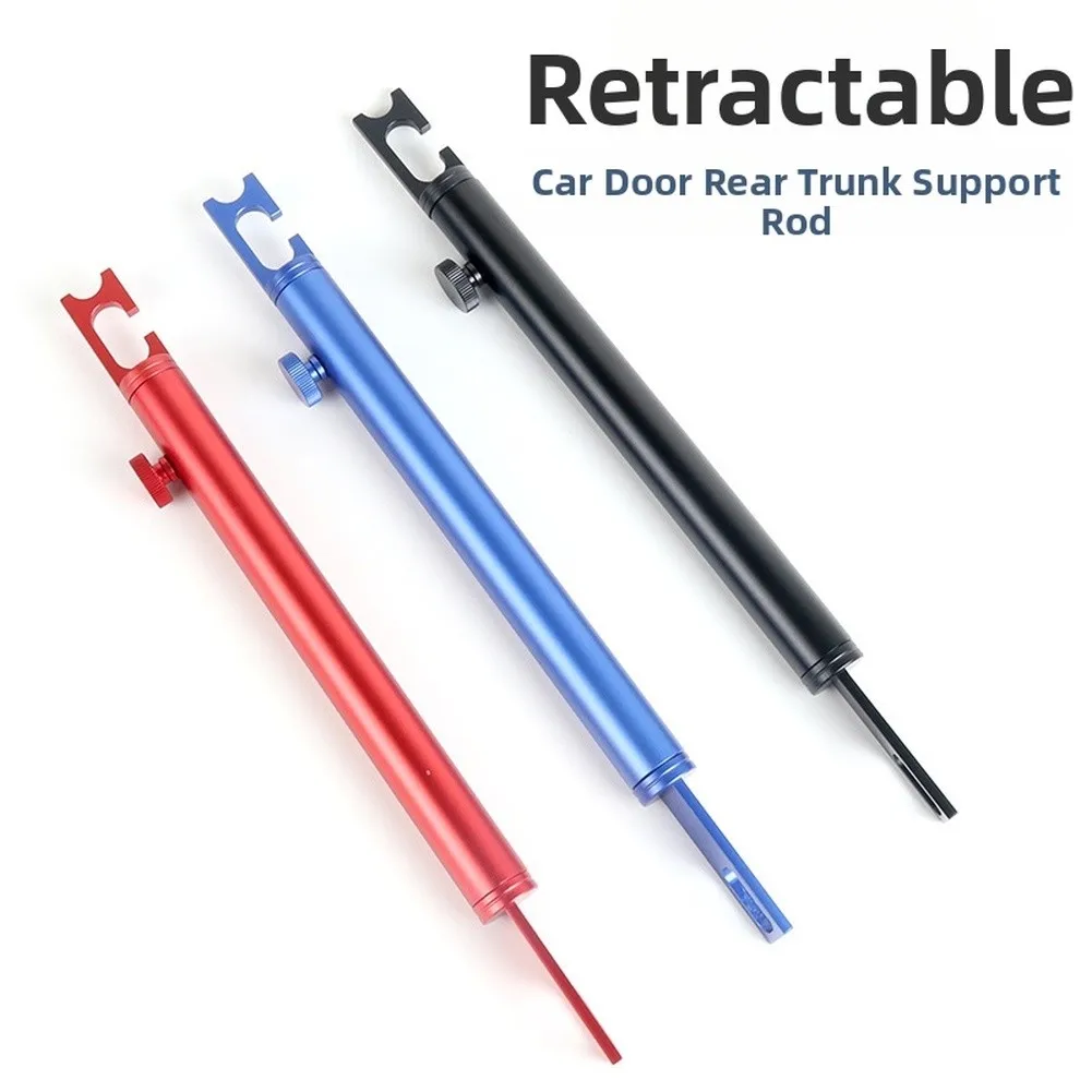 Retractable Car Door and Trunk Support with Aluminum Construction and Controlled Extension for Technical Applications