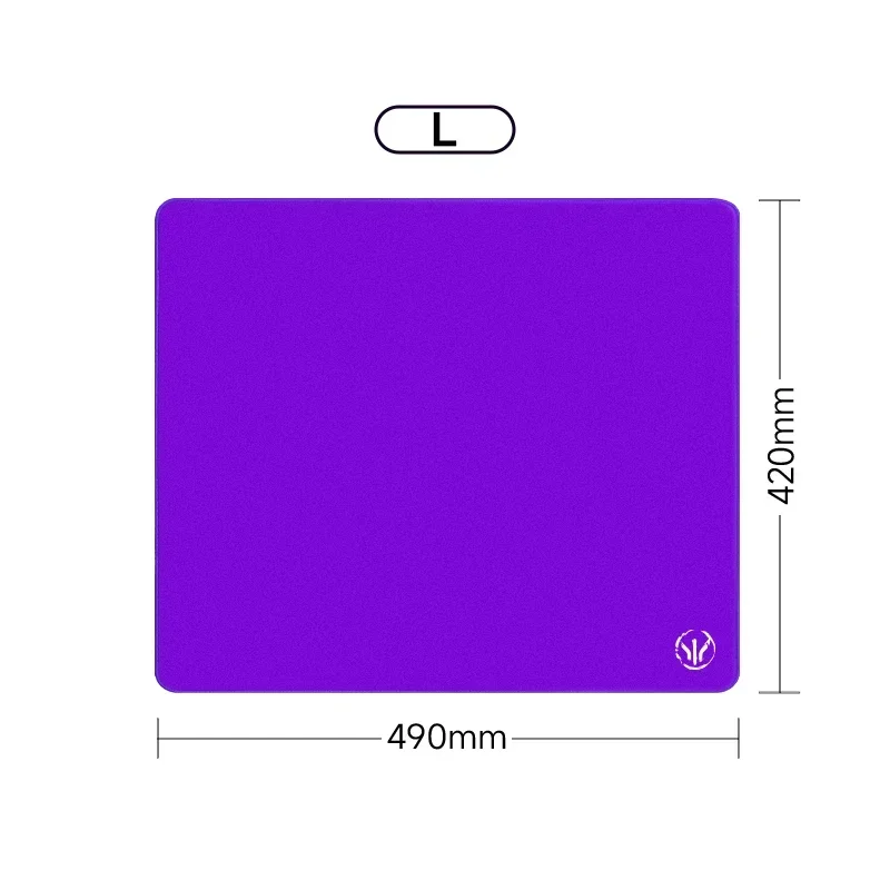 Imagem -05 - Wanling-wlmouse Pad Roxo Gaming Mousepad Durável Suave pc Gamer E-sport Desk Mat Laptops 490x420x4 mm 510x490x4 mm