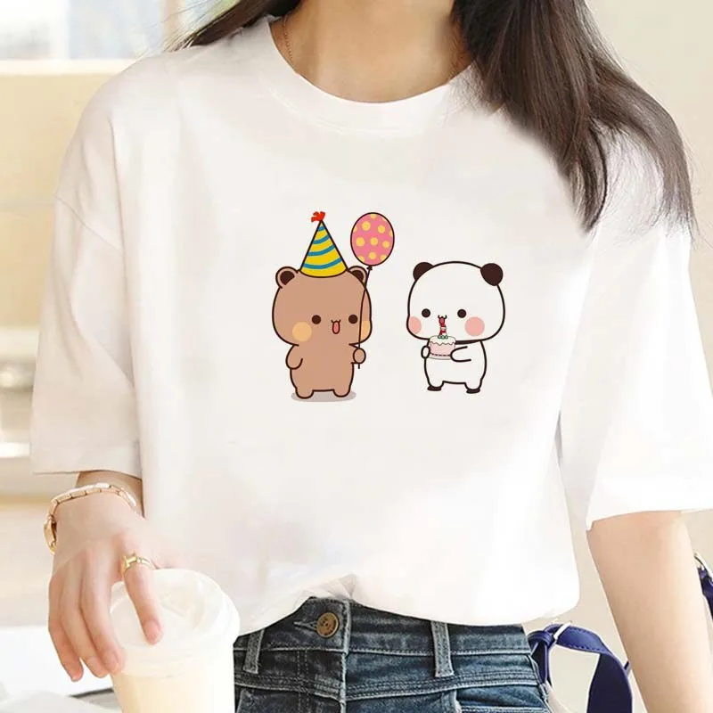 Cartoon Pattern Pure Cotton Printed Children's T-shirt Personalized Loose T-shirt Summer New Parent-child Fashion Trend T-shirt