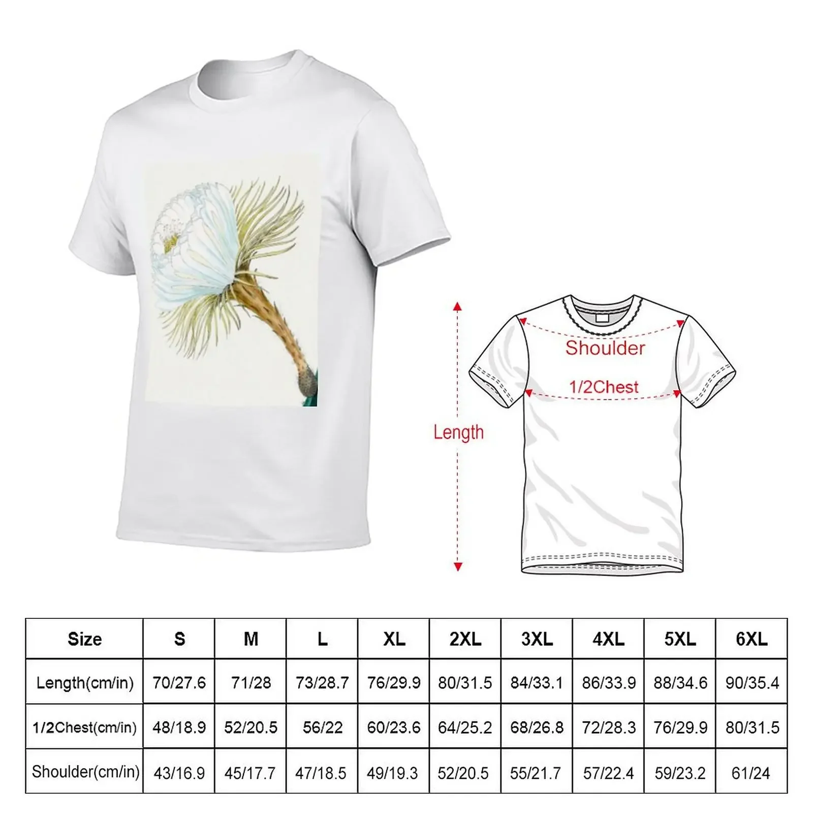 The Cactus Flower T-Shirt sublime tshirts personalised anime tshirt customs design your own mens champion t shirts