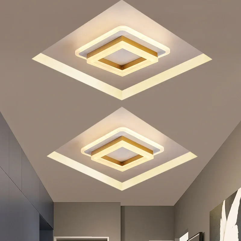 Modern LED Ceiling Lights For Living Room Corridor Aisle Bedroom Balcony Entry Ceiling Lamp Home Decor Indoor Lighting Fixture