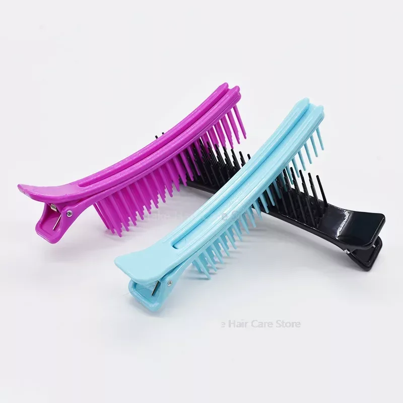 Pinzas para el pelo para barbería, accesorio para cortar el pelo, utensilio profesional para colorear el cabello