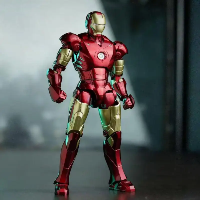 

FONDJOY Marvel Licensed Iron Man MK7 Action Figure 1:12 Scale Snap Together Blind Box Series 2 Movable Collectible Toy 2026