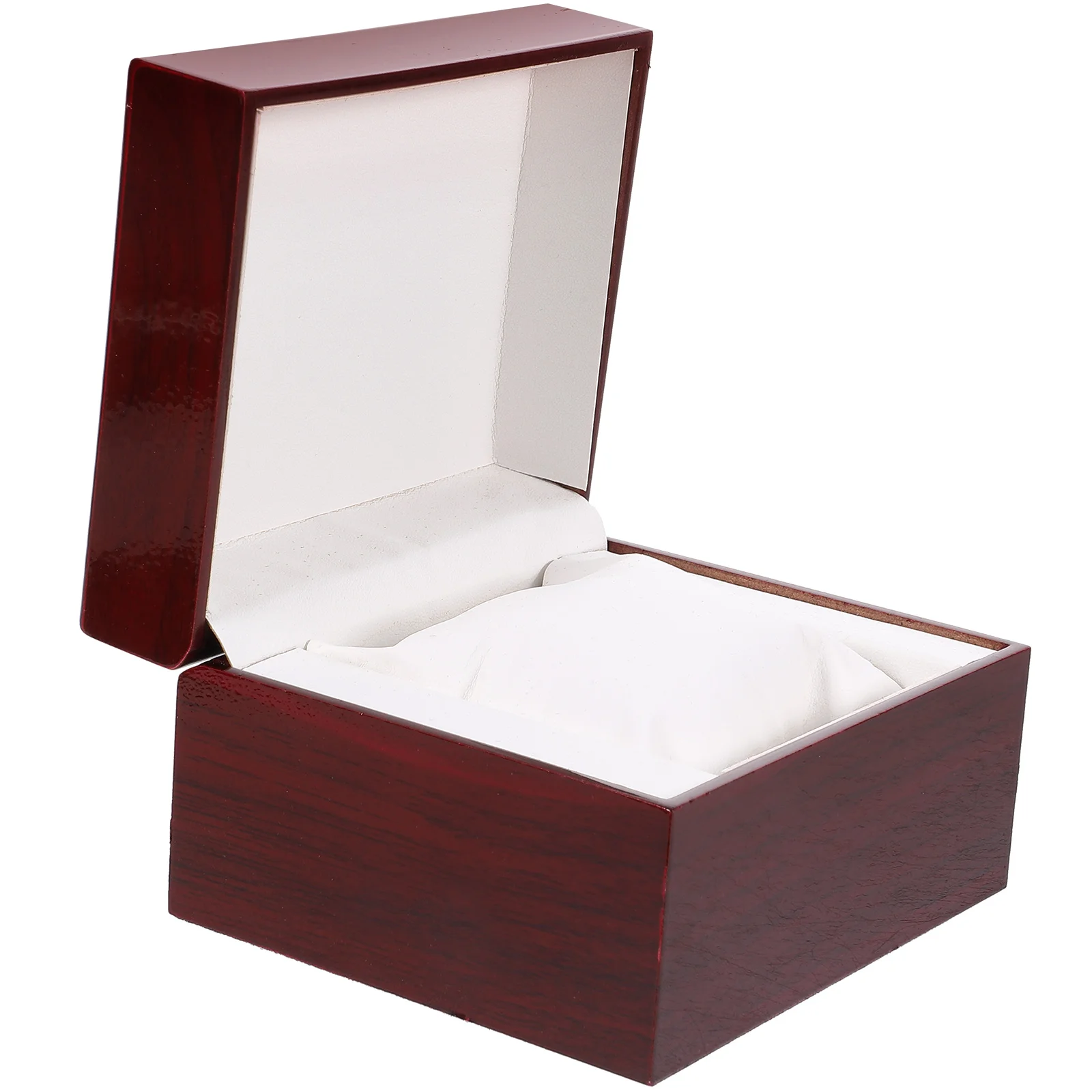 

Red Bracelet Protection for Watch Case Store Jewelry Gift Package Bamboo Wooden