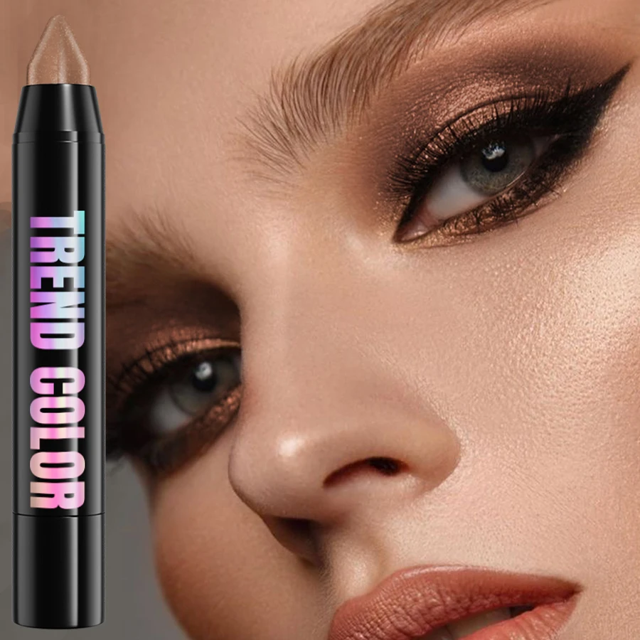 25 لون بريق عينيه كحل قلم مقاوم للماء بيرليسسينت ماتي عارية ظلال العيون الكورية ماكياج هدية قلم تحديد أداة