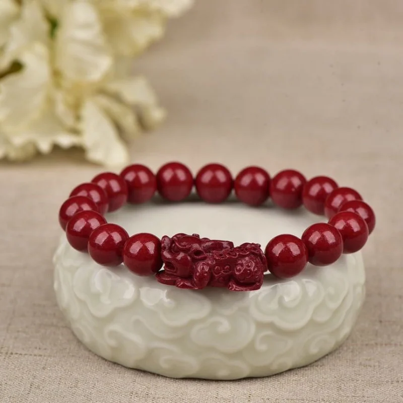 

High Content Pixiu Bracelet Imperial Purple 6-14Mm