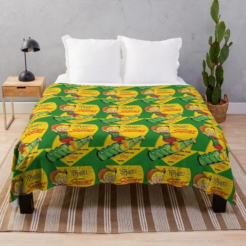 

yippee!-squirt-happy Throw Blanket Lightweight Cozy Blanket for Bed Sofa