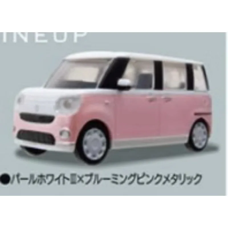 1:64 PLUS Original Stand Stones Gashapon Daihatsu MOVE CANBUS Qversion Mini Anime Action Figure Model Toys Gifts Collection