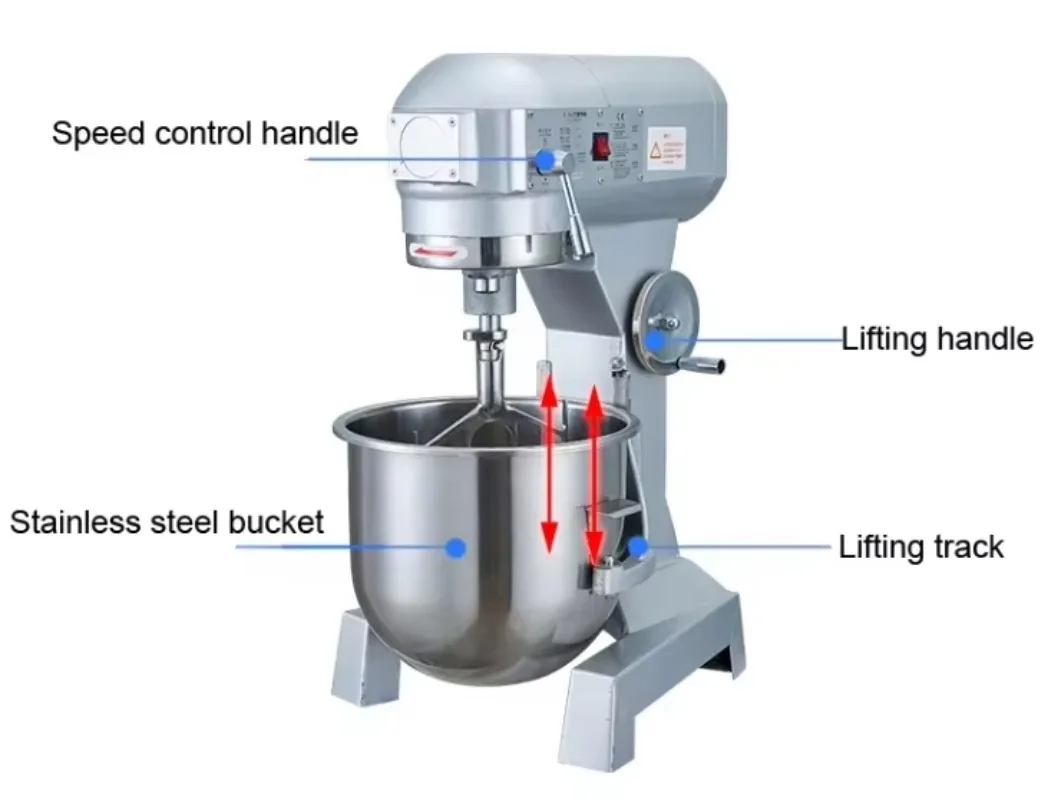 Spiral dough mixer 50kg