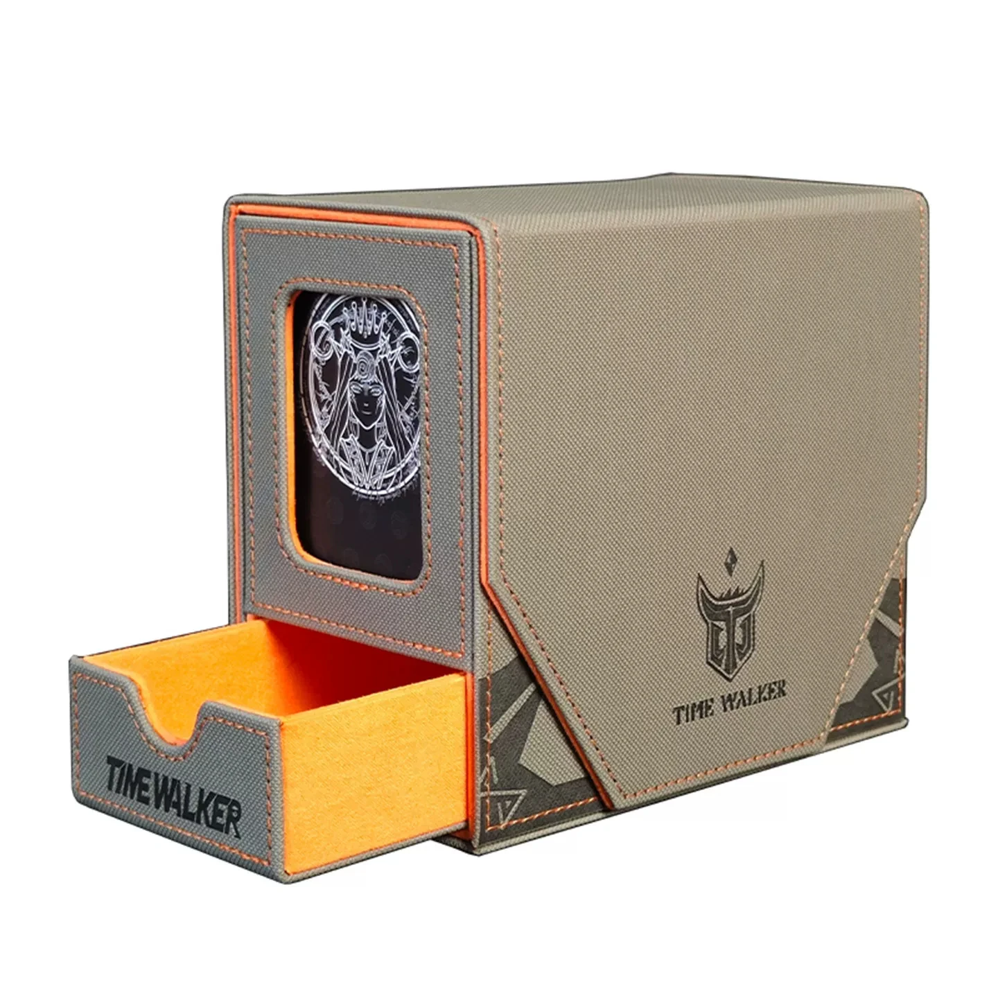 New Suitable for Yu Gi Oh! Trading Card Dice Integrated Storage Box Large Capacity Magnetic Pu Board Game Card Box Can Hold 180+