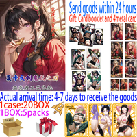 2025 Wholesale New full Case Demon Slayer Cards Japanese Kamado Nezuko Character Anime Booster Box Tcg Card Toy Hobbies Gifts